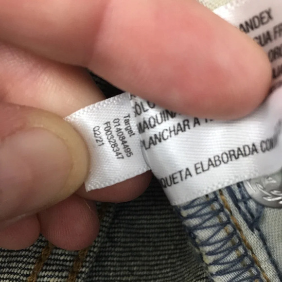 Universal Thread Vintage Straight Jeans Womens 18/34R Medium‎ Wash Cotton Denim - Picture 12 of 12